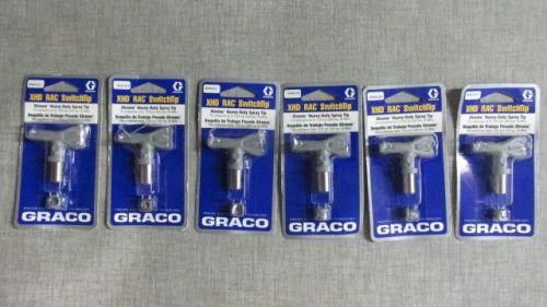 Graco XHD RAC Switch Tip Extreme Heavy Duty Tip. LOT OF 6