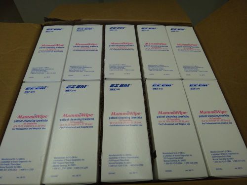 Case of Mammo Wipes ESEM REF 849