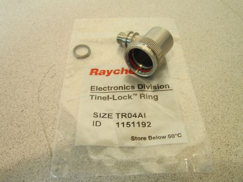 Raychem TX41SJ90-1404 90° Adapter A95414-000 &amp; TR04AI Tinel-Lock Ring, Nice Find