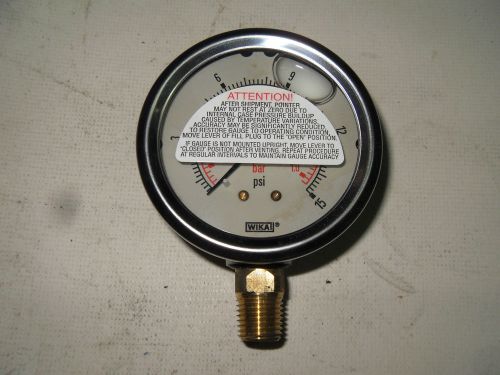 (q2-3) 1 new wika 9691982 gauge for sale