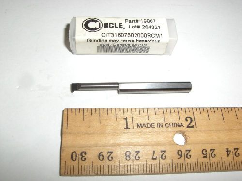 Circle/widia solid carbide 60 degree single point threading bar .160 in. for sale
