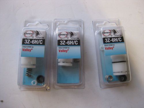 BRAND NEW X3 Danco Company Stem For Valley, No 17312B  3Z-6H/C SET OF 3