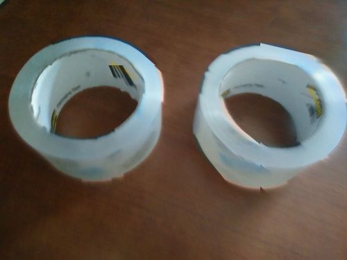 2 Rolls 3M Brand, 371 Scotch Tape 1.9 Mil Packing/Shipping Tape. 330ft 110yds