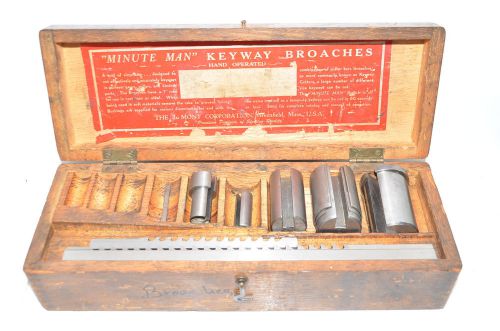 Dumont Minute Man No. 10 Broach Set in Wood Box