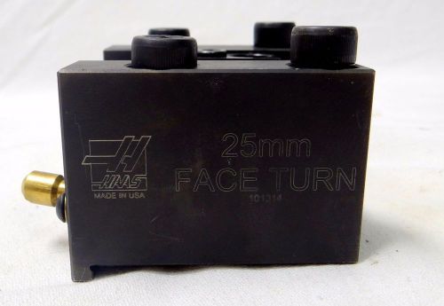 HAAS 25mm I.D. FACE TURN TOOL HOLDING TURRET BLOCK