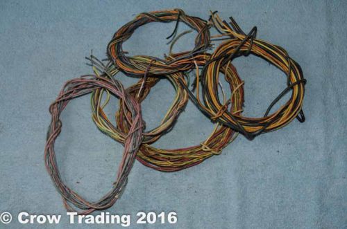 Vintage Western Electric WE Assorted Multi Strand and Solid Cloth Telephone Wire