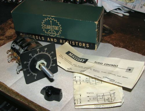 CLAROSTAT POTENTIOMETER CIT-500 T-PAD - NEW IN BOX COMPLETE