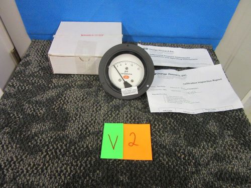 Orange research 0 - 15 differential pressure gauge military surplus psi new for sale