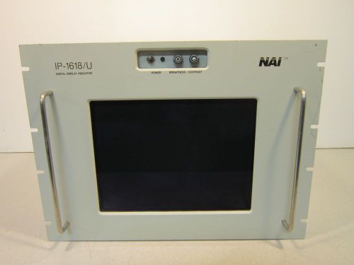 NAI Digital Display Indicator IP-1618/U, AC Pwr 300 Watts, 115 VAC, 50/60 Hz