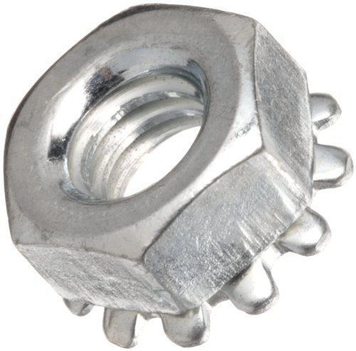 Steel hex nut, #10-32 threads (pack of 100) for sale