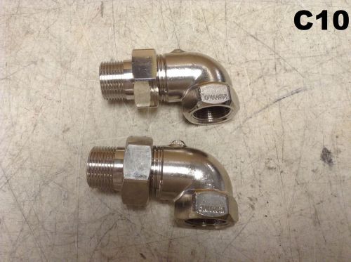 Ballofix stainless steel 3/4&#034;ball valve fitting-lot of 2-new for sale