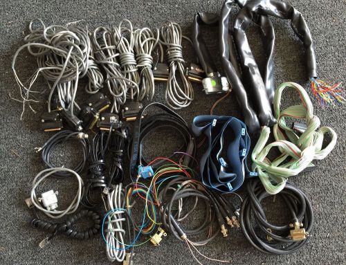 VARIOUS WIRE AND CABLES WITH CONNECTORS FOR PROTOTYPING, INVENTORS, ETC.