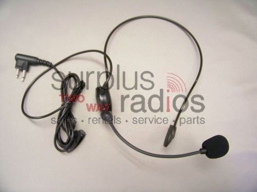 Blowout new headset for motorola 2 pin radios cp200 sp50 spirit cls1410 xtn for sale