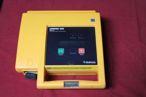 Medtronic Physio-Control Lifepak Defibrillator Trainer 500 Needs battery  r