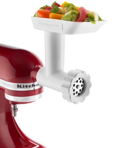 New KitchenAid Food Grinder Attachment Grinding Meats Kitchen Mixer Accessory