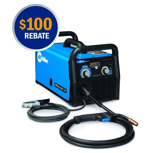 Millermatic 211 mig welder with advanced auto-set  - 907614 for sale