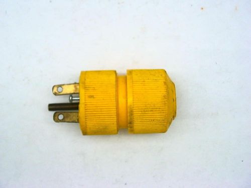 GE Cord Plug 2 pole 3 Wire Grounding NEMA 6-15P 15 Amp 250 V