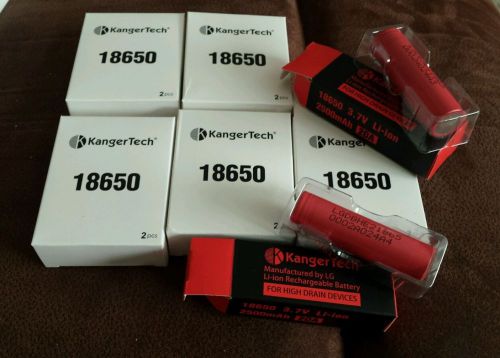 Authentic Kangertech 18650 3.7 v 20A 2500 mAh for high drain devices