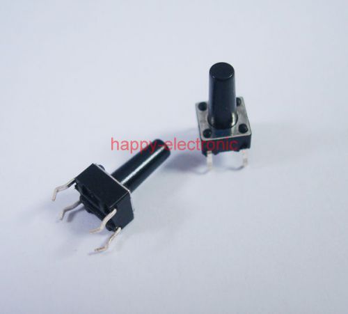 50PCS 6x6x10mm Tactile Push Button Switch Momentary Tact