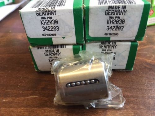 (Lot of 4) *New* INA KH2030 342203 20X28X30 LINEAR BEARINGS KH 2030