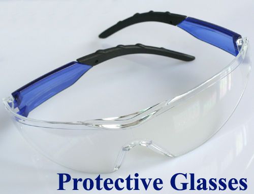 Industrial sports safety protective glasses clear lens eye protection lab/dental for sale