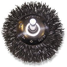 END BRUSH,CIR FLARED 3&#034;X.014