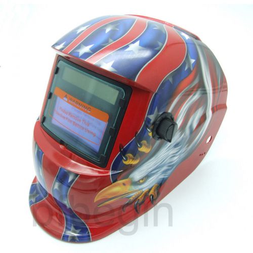 Solar auto darkening eagle welding helmet arc tig mig certified mask grinding for sale