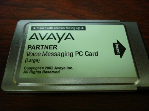 AVAYA 108505306 MESSAGING PC CARD 3.0 CWD4 LARGE
