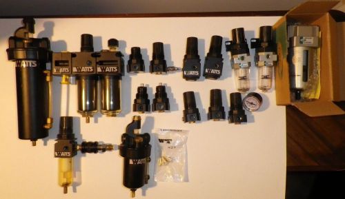 Lot of 15+ watts fluid air regulators, lubricators and filters nos used/other for sale