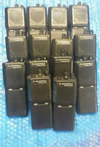 Lot of 12 Motorola Radius P1225 Two Way Radios for parts