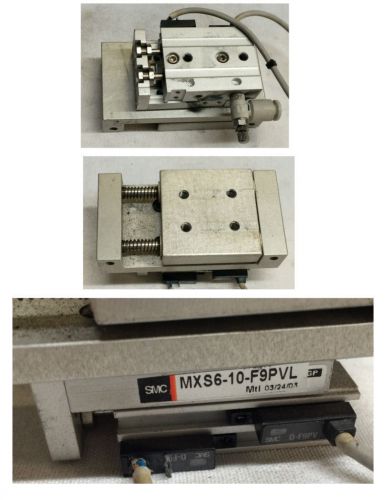 SMC MXS6-10-F9PVL Air Slide Table