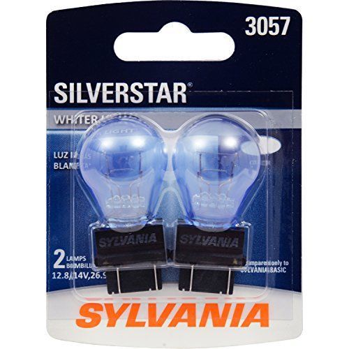 Sylvania SYLVANIA 3057 SilverStar High Performance Miniature Bulb, (Pack of 2)