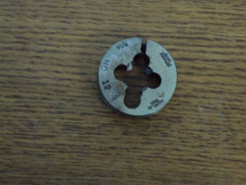 NEW MORSE CUTTING TOOLS 5/16&#034; ADJUSTABLE THREADING DIE HSS 5/16-18 NC OD 1 1/2&#034;