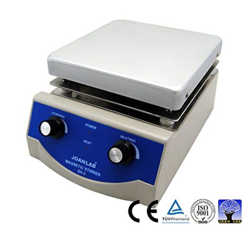 JoanLab® by Fristaden SH-3 Hot Plate Magnetic Stirrer, 3L Volume, 380°C, 500W