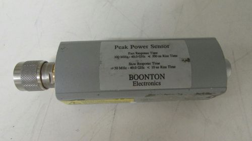 Boonton 57540 Wideband Peak Power Sensor, 100 MHz to 40 GHz