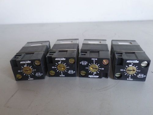 Lot of 4 accu-lube frequency generator only no base plate 9460 1244m mona for sale