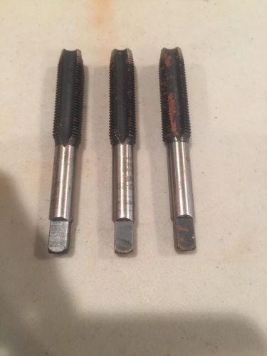 (3) Tap 1/2-20 NF 29/64 Drill Made in USA  NEW - ACE HANSON - 3 PCS