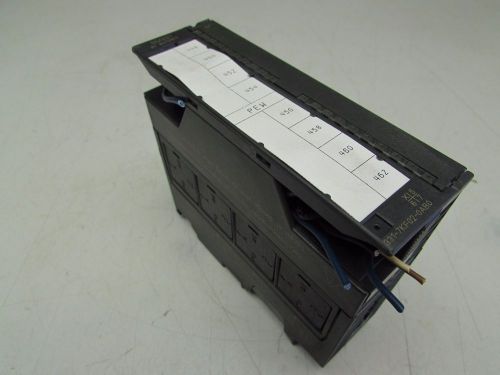 SIEMENS SIMATIC S7 6ES7331-7KF02-0AB0 ANALOG INPUT MODULE XLNT TAKEOUT M/O!!