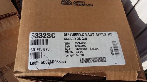 MPI1005SC EASY APPLY RS 54X50 YARDS sign vinyl  printing avery