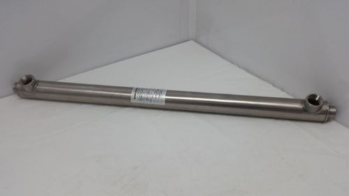 33&#034; Stainless Steel Tube and Shell Sidearm Single Wall