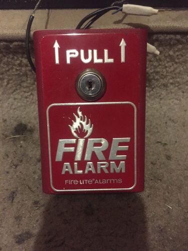 Fire-lite bg-8 fire alarm pull station for sale