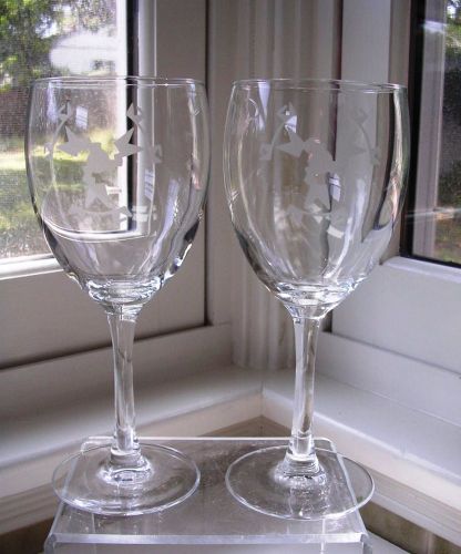 Ahwahnee Hotel Logo Wine Glasses Yosemite National Park (2 Glasses)