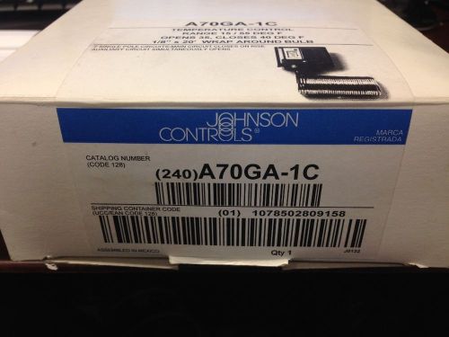 Johnson Controls A70GA-1C Temperature Control 15/55 F NEW