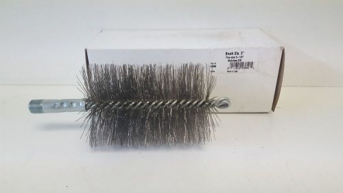NOS! SCHAEFER 1/4&#034; MAIL DOUBLE SPIRAL FUEL AND CONDENSER BRUSH 3-1/4&#034; 43856