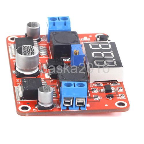 Digital display step up step down dc-dc power supply module board for sale