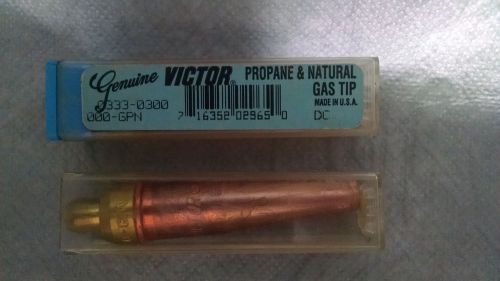 2 Victor Propane &amp; Natural Gas Tips  0333-0300  000-GPN (Lot of 2 tips)