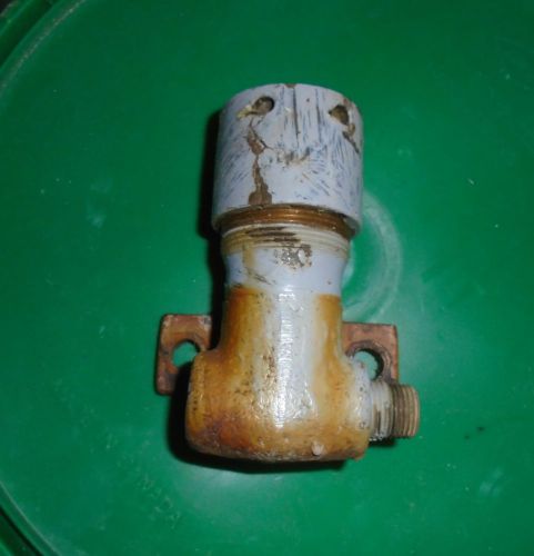 Vintage Brass  4hp Acadia Hit &amp; Miss / Make n Break engine Water pump