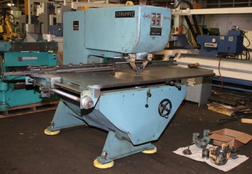 30 ton 30&#034; thrt strippit super 30/30 single sta. punch press for sale