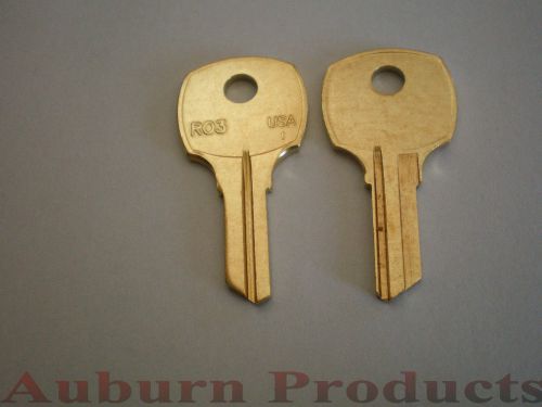RO3 NATIONALCABINET KEY BLANK / 10 KEY BLANKS / FREE S/H / CHECK FOR DISCOUNTS