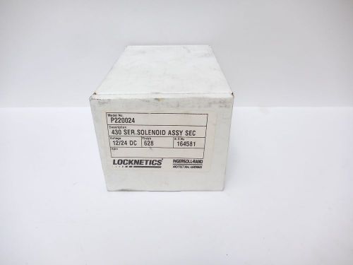 Ingersoll rand locknetics solenoid assembly p220023 430 series new for sale
